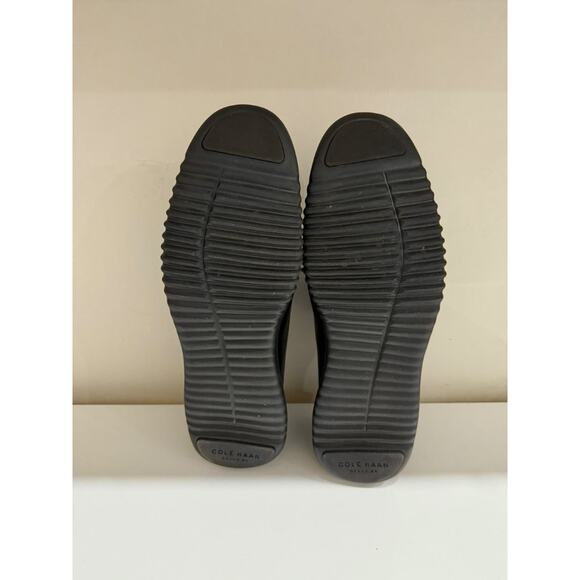 Cole Haan 2.ZeroGrand Laser Wing Oxford Sneakers Black Leather Men's 11.5 W - Picture 7 of 7